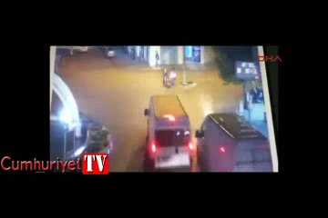 Pompalı vahşet kamerada