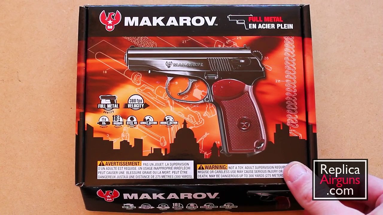 Umarex Makarov CO2 4.5mm BB Gun Review