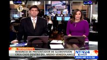 Renuncia del presentador Leopoldo Castillo, provoca caos en Globovisión