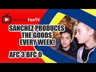 Sanchez Produces The Goods Every Week !!! Arsenal 3 Burnley 0