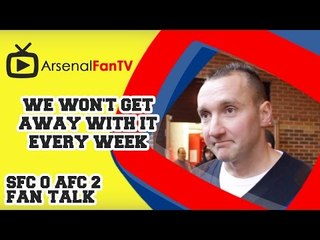 We Won't Get Away With It Every Week - Sunderland 0 Arsenal 2