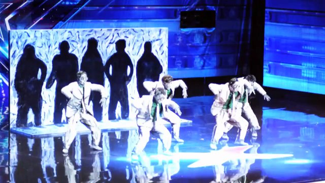 Animation Crew: Cool Act Combines Dancing and Painting - America's Got Talent 2015