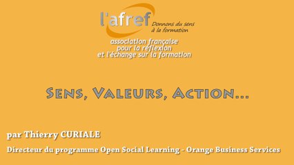 Commentaires sur le nom de L'AFREF et sa base line par Thierry CURIALE