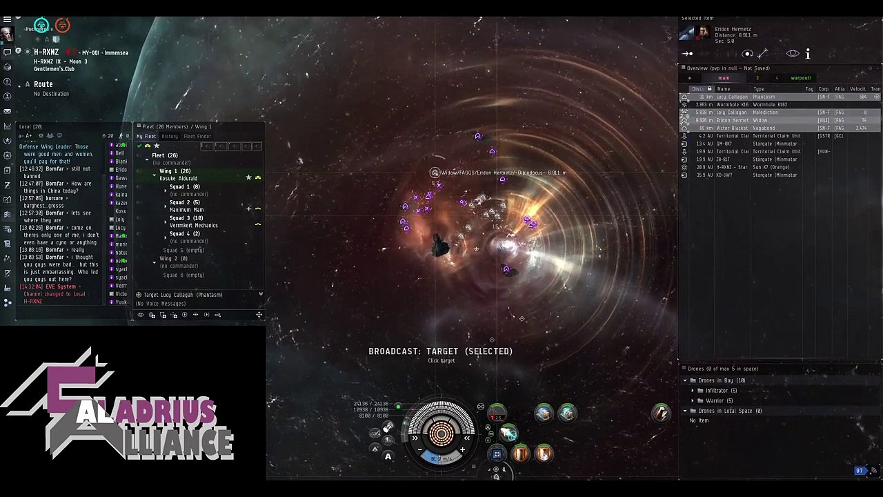 Eve Online - How to Explode a 3b Widow