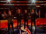 Canadian Tenors- Canadian National Anthem-2010 NBA All-Star Game