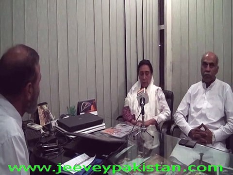 Ex.Senator Dr Safdar Abbasi and Naheed Khan talked with Shakeel Anjum..part,2