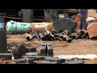 Alang, the graveyard of world's discarded ships