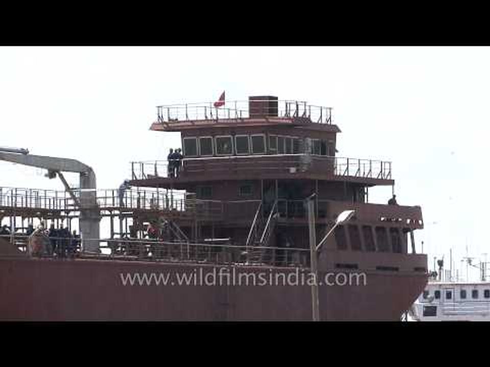 Alang-Sosiya ship-breaking yard in Gujarat