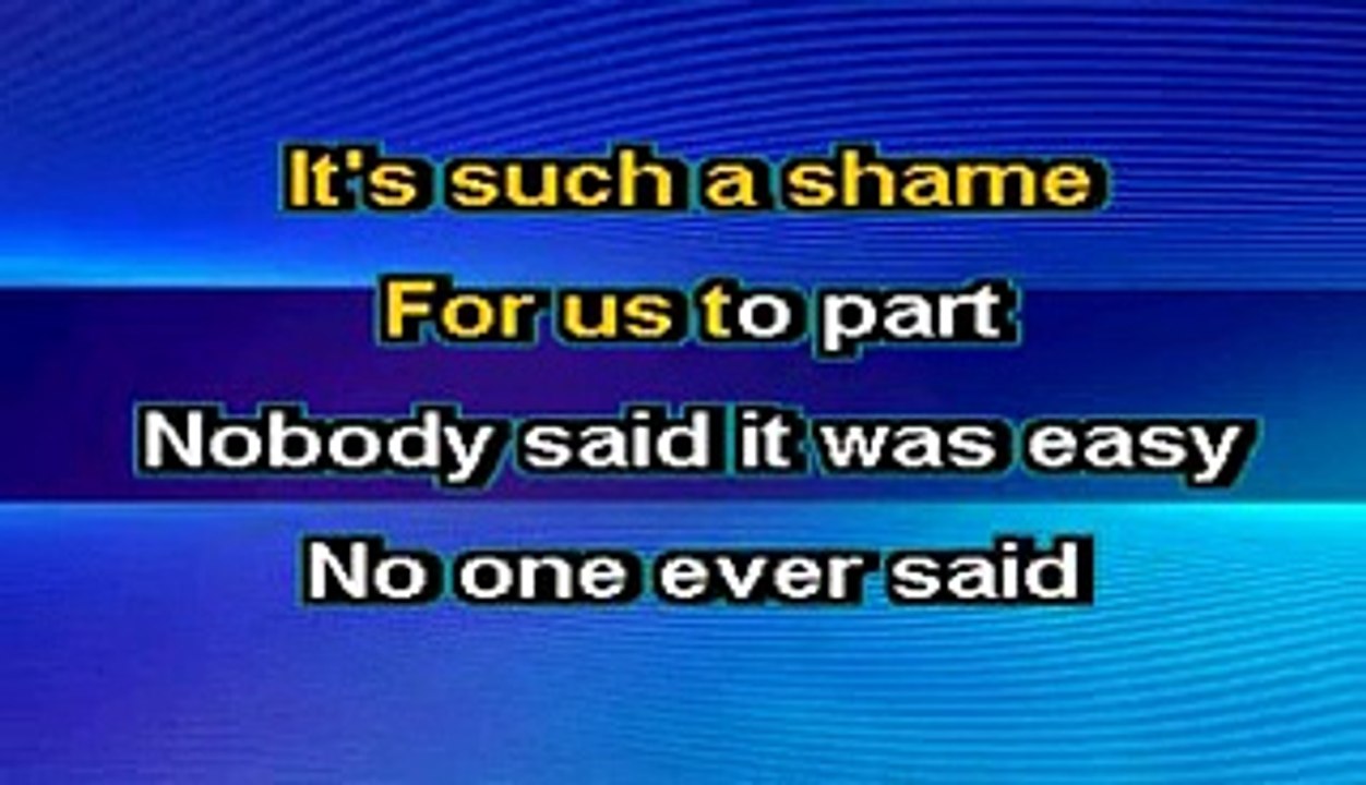 Coldplay Scientist Karaoke