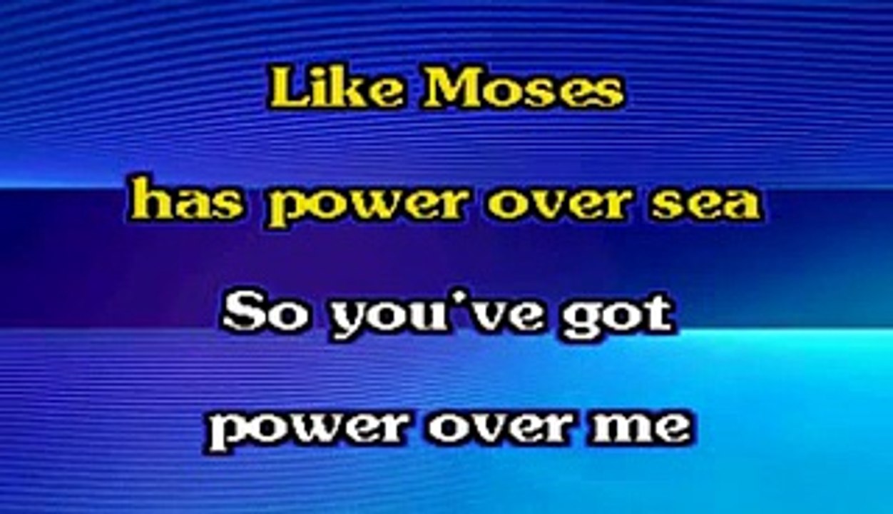 Coldplay Moses Karaoke