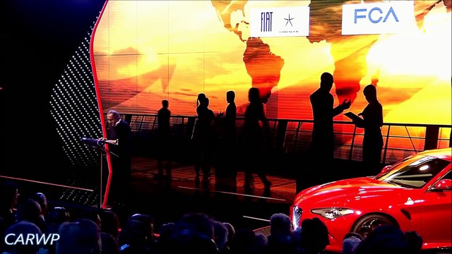 PRESENTAZIONE Novo Alfa Romeo Giulia 2016 RWD Quadrifoglio Verde 2.9 Ferrari V6 Biturbo 510 cv @ 60 FPS