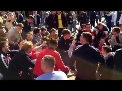 Arsenal Fans Singing About John Terry - Chelsea v Arsenal