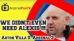 We Didn't Even Need Alexis Sanchez !!! - Aston Villa 0 Arsenal 3