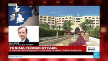 Deadly terror attack leaves dozens dead at Tunisian beach resort of Sousse