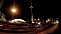 Toronto Downtown skyline at night