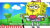 Cartoon Spongebob Finger Family Spongebob Squarepants Cartoon Animation Nursery Rhymes For Children