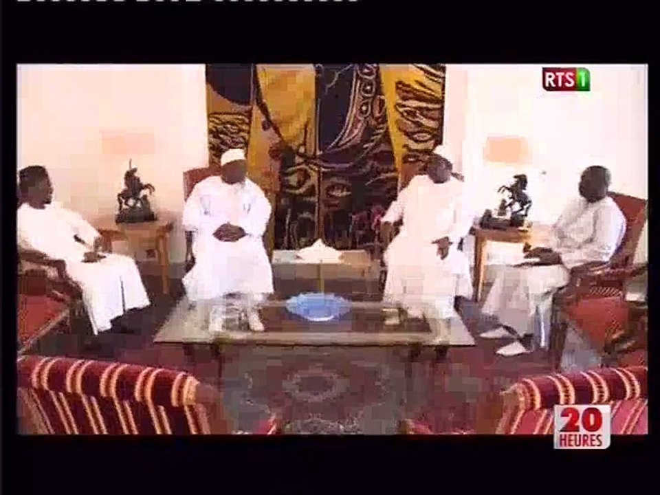 Macky Sall recoit Le président de l'assemblée national et le premier Ministre Bissau Guinnéen