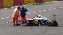 Fittje Big Crash Aftermath 2015 ADAC Formula 4 Spa Race 3