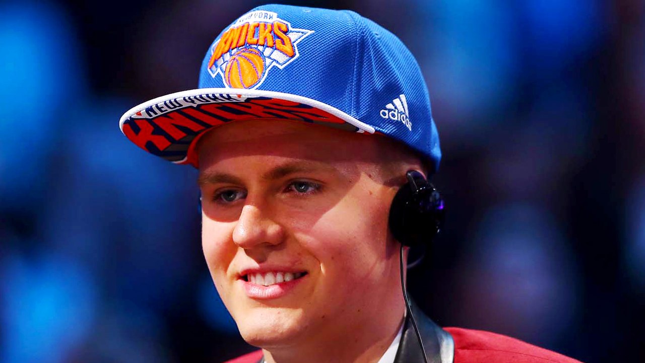 Knicks Fans Didn't Take Too Kindly to Kristaps Porzingis at No. 4