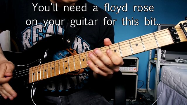 Pantera - Hollow - Guitar Solo Cover and Lesson