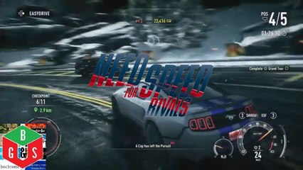 Need for Speed Rivals - driving 2014 Mustang GT NFS Movie Car Gameplay PS4, Xbox One, PC