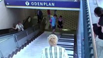 Piano Stairs in Stockholm - Volkswagen Advert by DDB