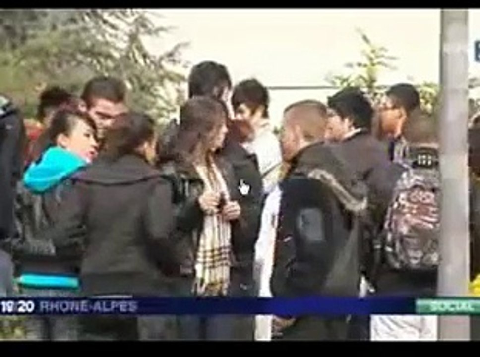 blocus lycée albert camus france 3