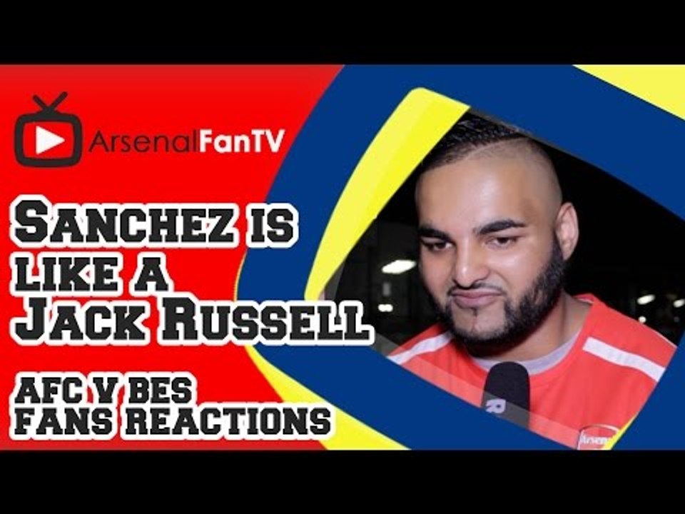 Alexis Sanchez is like a Jack Russell -  Arsenal 1 Besiktas 0