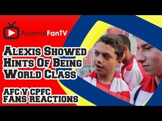 Alexis Sanchez Showed Hints Of Being World Class - Arsenal 2 Crystal Palace 1