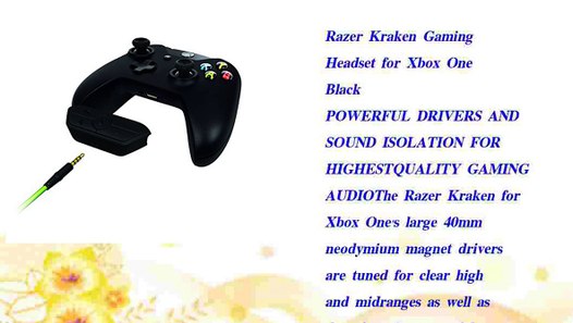 razer kraken for xbox one