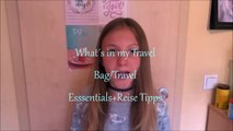 What´s in my Travel Bag /Travel Essentials Reise Tipps Mit Beauty Angel