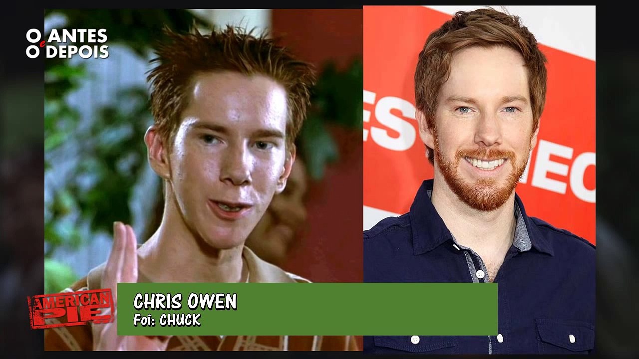 O antes e o depois dos personagens de "American Pie: A Primeira Vez é Inesquecível"