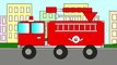 Cartoon about fire engine, police car and an ambulance! Cartoons about trucks and cars for children