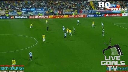 1st Half Highlights Argentina 0-0 Colombia