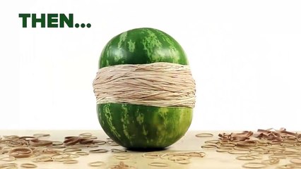 Amazing Trick of blasting Watermelon