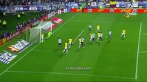 ملخص الشوط الأول لمباراة الأرجنتين vs كولومبيا HD ( كوبا أمريكا )