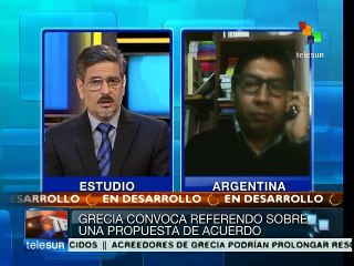 Ernesto Mattos: El pueblo griego debe debatir sobre su deuda externa