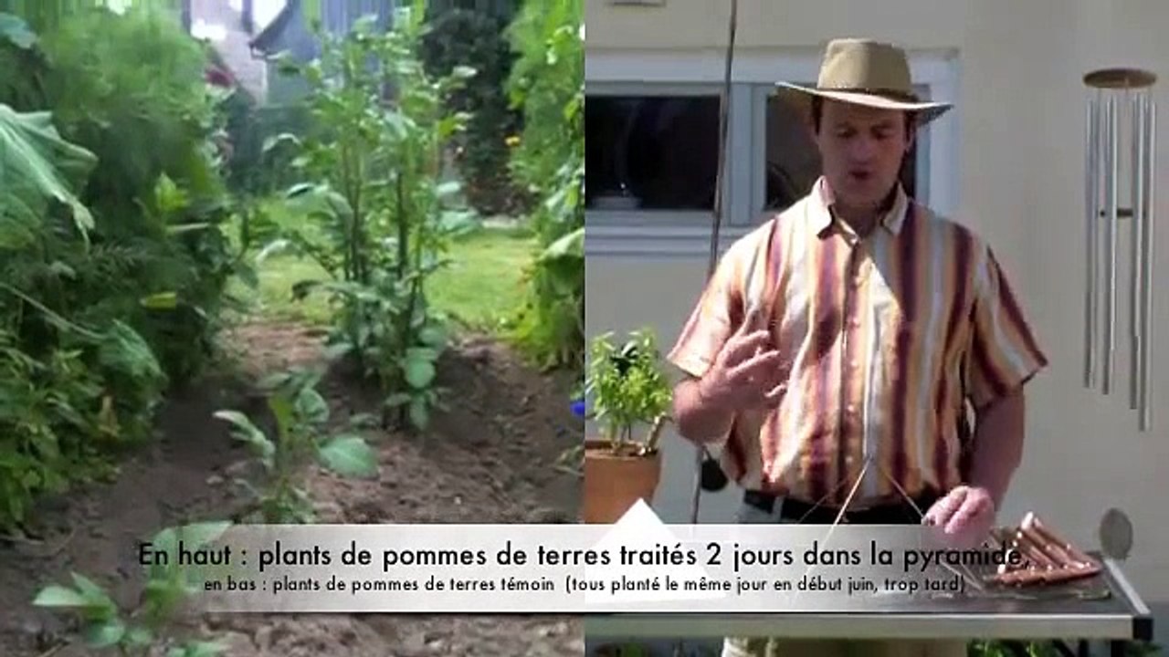 Electroculture Pyramide - Utiliser une pyramide pour les plantes