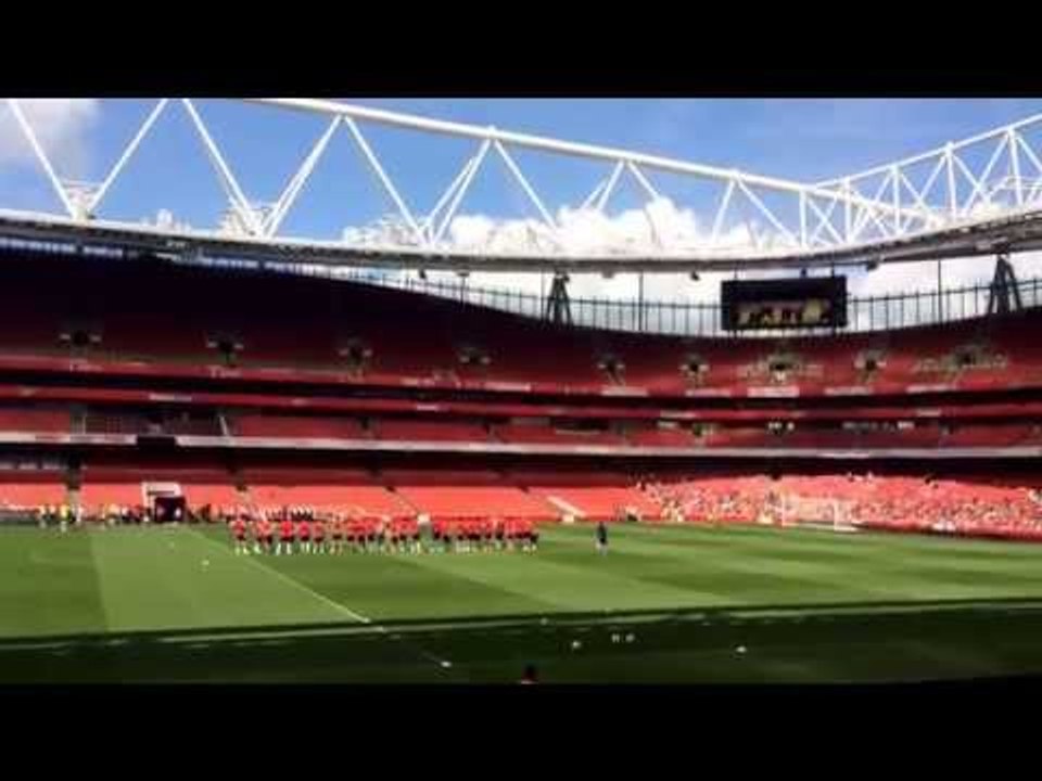 Arsenal Members Day Players Training