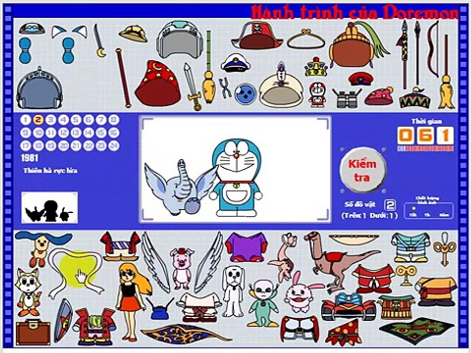 Game hành trình của Doremon