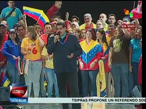 Maduro encabeza cierre de campañas del PSUV para elecciones primarias