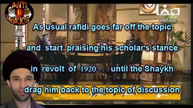 الشيخ طه الدليمي يصعق ثائر الدراجي في مناظرة شيقة