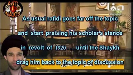 الشيخ طه الدليمي يصعق ثائر الدراجي في مناظرة شيقة