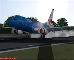 [FS2004] Virgin Blue 737 landing