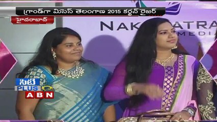 Mrs India Asia world 2015 in Curtain raiser function of Mrs Telangana 2015 (27-06-2015)