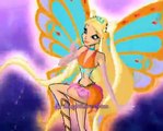 Winx trasformazione Enchantix-Bloom,Stella,Musa e Tecna!