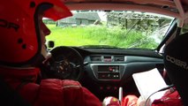Deividas Jocius (Mitsubishi Lancer EVO IX) - Spin and crash (Saulės Ralis 2010)
