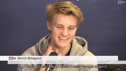 Martin Ødegaard Interview before he goes to Real Madrid (english subs)