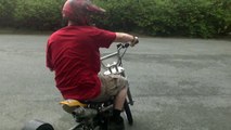 Motorized Drift Trike: 360's going wrong