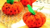 Lawn Fawn: Lisa Spangler makes felt pumpkins with a soon to be released stamp set!